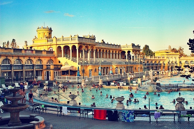 Balneario Széchenyi en Budapest