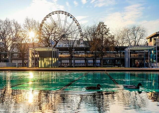 Deák Ferenc Platz in Budapest