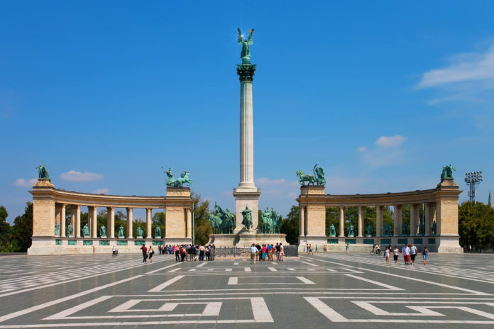 Heldenplatz in Budapest