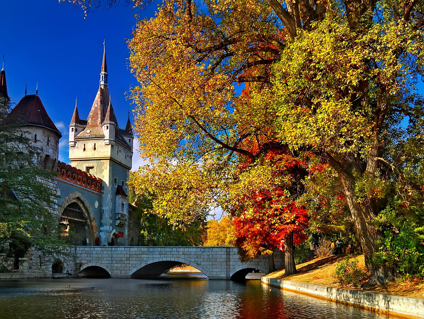 Stadtpark in Budapest