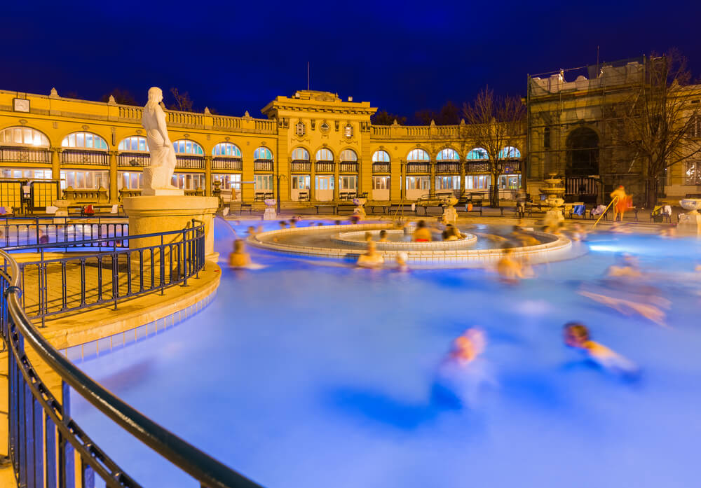 Széchenyi Schwimmbad in Budapest